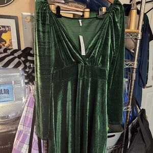 Sexyasasu Stretch Velvet Dress